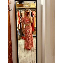 vestido asinetrico con...