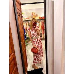 vestido ideall estampado...