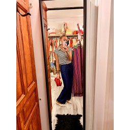 pantalon ideall con goma en...