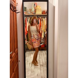 vestido con base cruda y...