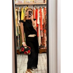 pantalon de cintura con...